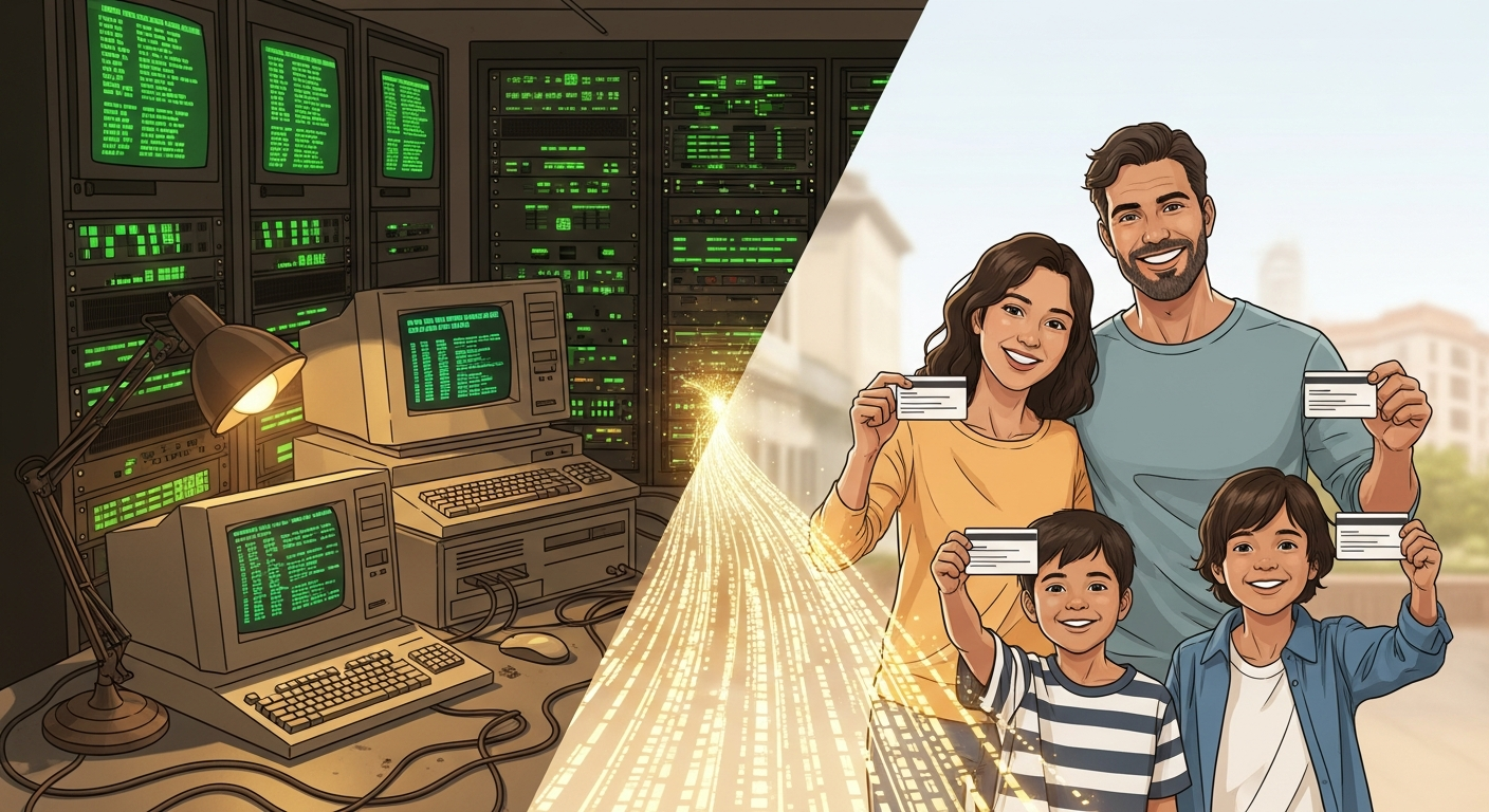 Family enjoying a day in the park
